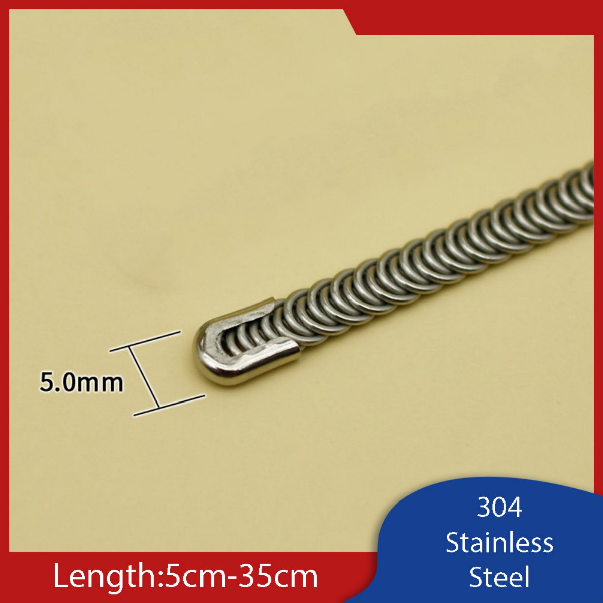 Boning Corset Steel - Рулон спиральных стальных корсетных косточек 5
