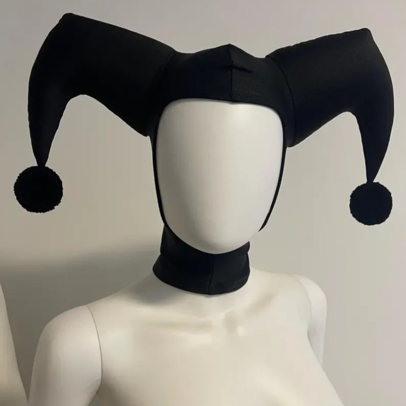 Briar Cosplay Prop - Шляпа для косплея QQ Jester, черно-красная,