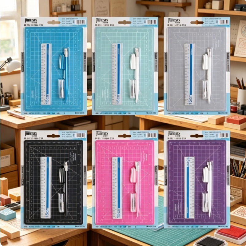 Craft Knife Set - Многофункциональный набор для рукоделия: односторонний коврик