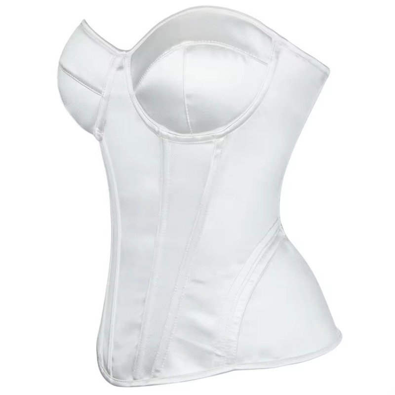 Белый корсет для женщин, бюсть – обзор и цена Boning Corset Steel