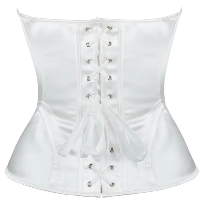Белый корсет для женщин, бюсть – обзор и цена Boning Corset Steel