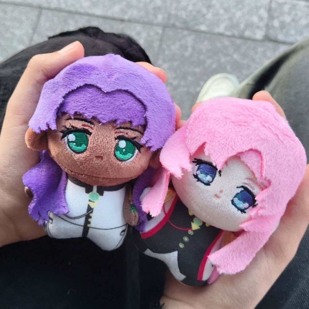 Плюшевые куклы-брелоки 10 см:  – обзор и цена Cosplay Plushie Prop