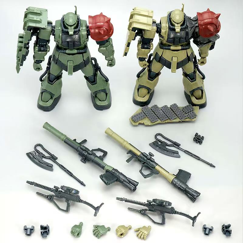 HG 1/144 Zaku II F Type LeSEAN – обзор и цена Bandai Gundam Rg