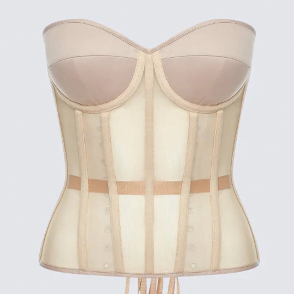 Женский корсет, бюстье, топы,  – обзор и цена Boning Corset Steel