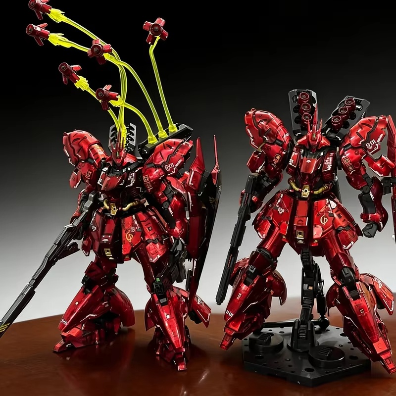 STAR Sazabi, модель с гальвани – обзор и цена Bandai Gundam Rg